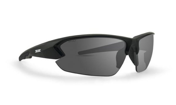 EPOCH 4 EYEWEAR SUNGLASSES BLACK/POLARIZED SMOKE NEW