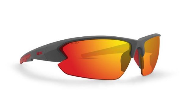 EPOCH 4 EYEWEAR SUNGLASSES GRAY/RED NEW