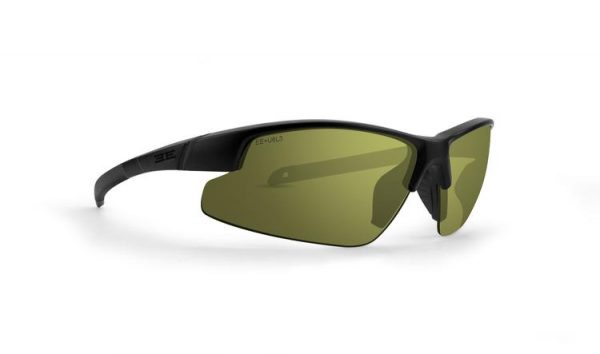 EPOCH BRAVO EYEWEAR SUNGLASSES BLACK/GREEN NEW