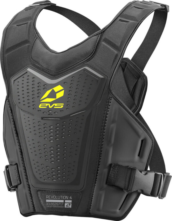 EVS REVO 4 ROOST GUARD BLACK LG/XL CHEST PROTECTOR