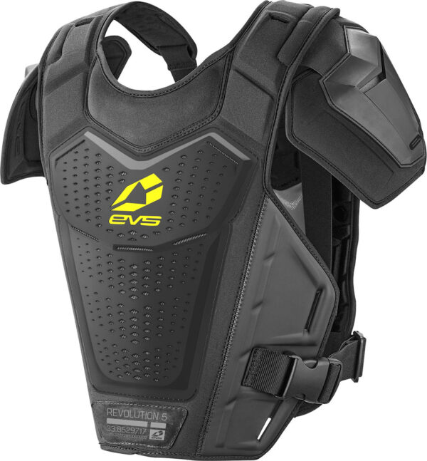 EVS REVO 5 ROOST GUARD BLACK SM/MD