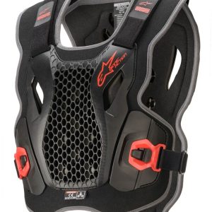 APLINESTARS BIONIC ACTION CHEST PROTECTOR BLACK/RED XL/2X NEW!