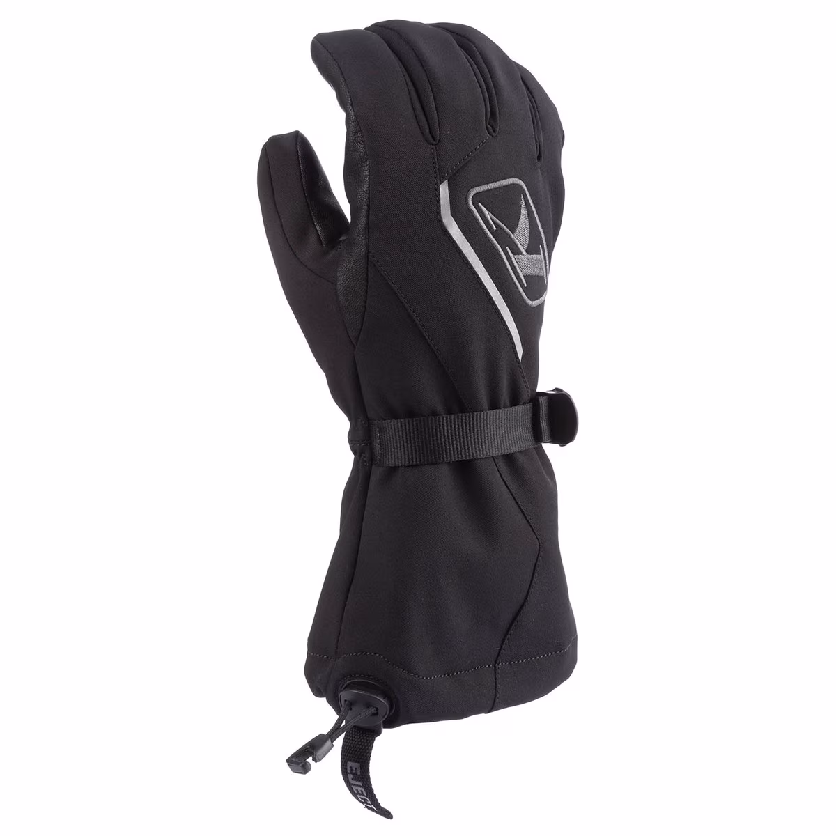 KLIM KLIMATE GAUNTLET GLOVE - BLACK ASPHALT