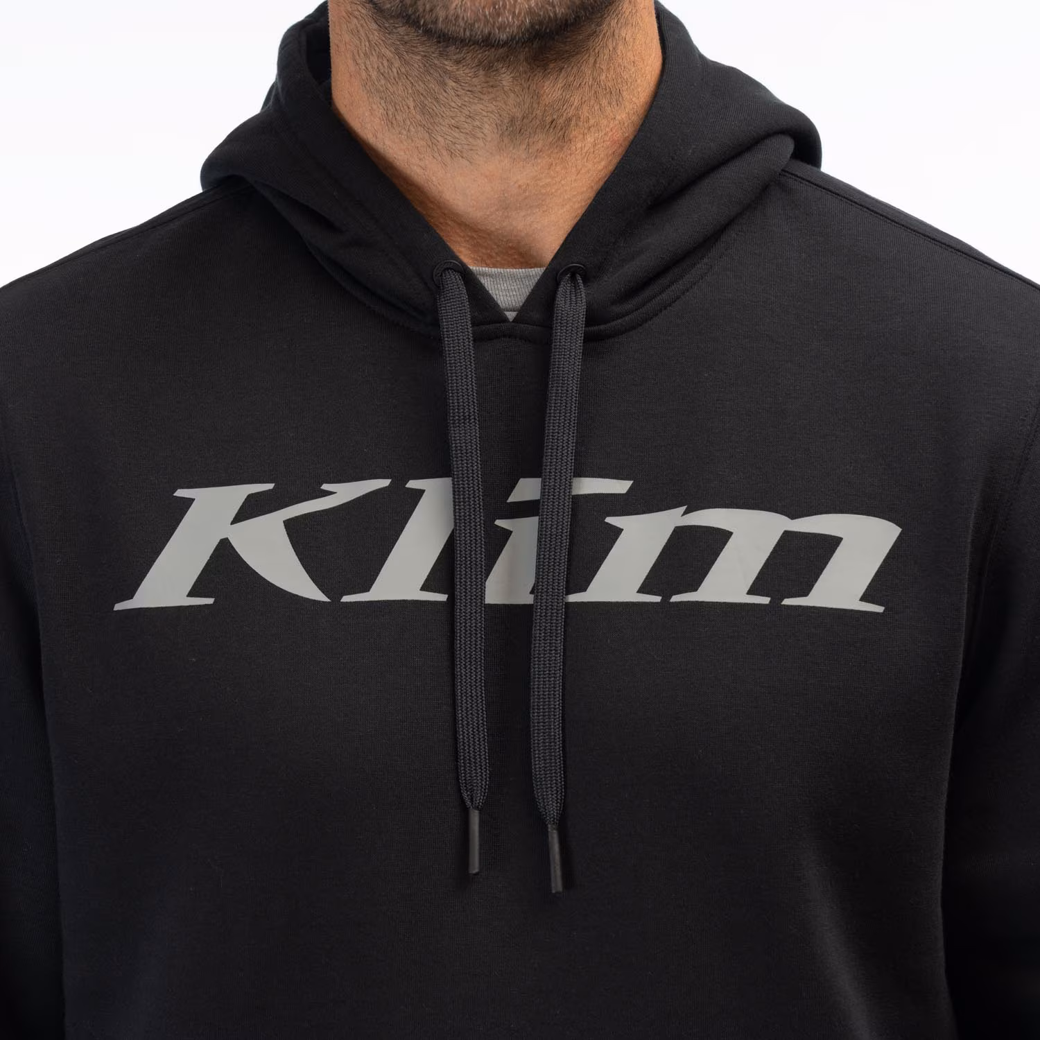 KLIM PULLOVER HOODIE - BLACK MONUMENT - Image 2