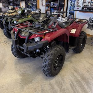 2021 YAMAHA kodiak 450 4x4 red used good condition low miles!- $5,699