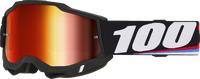 100-PERCENT ACCURI 2 GOGGLE MAGNUS RED MIRROR LENS NEW!