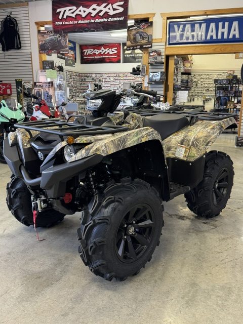2026 YAMAHA grizzly 700 eps 4x4 diff-lock camo atv brand new! With factory installed Warn Winch! $500 customer cash!-$10,154